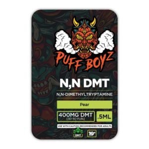 Buy Puff Boyz pear DMT vape cartridge for sale online Australia to experience smooth relaxation. Buy red oni mask DMT vape pen for sale online Australia to enjoy fast-acting herbal calm. Buy 0.5ml pear flavored DMT cart for sale online Australia to achieve convenient discreet vaping.