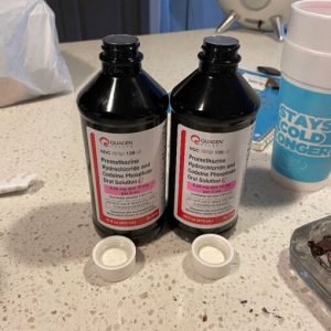 Buy Quagen Promethazine HCl and Codeine Phosphate Oral Solution 1 for sale online Australia for fast relief. Buy dark Quagen cough syrup bottles for sale online Australia to enjoy soothing nighttime relief. Buy open Quagen promethazine bottles for sale online Australia for easy dosage measurement.