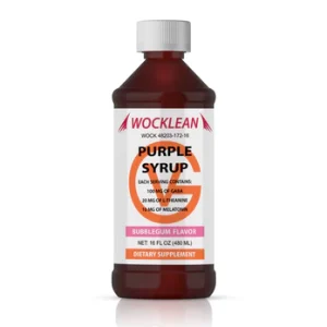 Buy WOCKLEAN 16oz purple bubblegum flavor for sale online Australia to boost daily relaxation. Buy the purple WOCKLEAN 16oz bubblegum flavor bottle for sale online Australia to easily unwind. Buy WOCKLEAN 16oz purple bubblegum dietary supplement for sale online Australia to soothe stress.