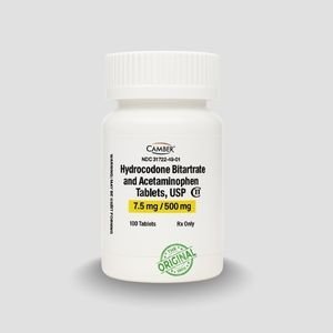 Buy Hydrocodone 7.5/500mg online in Australia