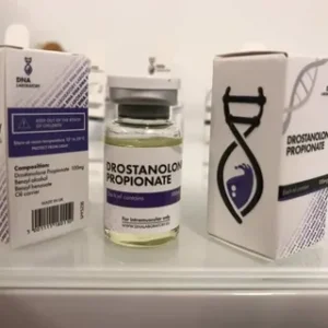 Buy DNA Laboratory Drostanolone Propionate for sale online Australia to boost muscle definition in this vial close-up. Buy Drostanolone Propionate by DNA Laboratory for sale online Australia for superior vascularity in this packaging shot. Buy blue DNA Laboratory Drostanolone Propionate for sale online Australia to maximise strength gains in this product view.