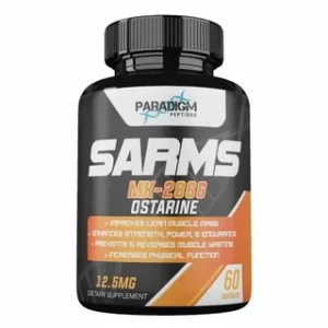 Buy Paradigm Peptides MK-2866 Ostarine capsules for sale online Australia to boost your muscle recovery effectively. Buy white bottle of Paradigm Peptides MK-2866 Ostarine for sale online Australia to improve your fitness gains safely. Buy Paradigm Peptides Ostarine MK-2866 supplements for sale online Australia to support lean tissue maintenance daily.
