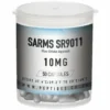 Buy SR9011 10mg capsules for sale online USA to improve metabolic endurance in a clear bottle view. Buy white SR9011 supplement bottle for sale online USA featuring 50 capsules for enhanced fat loss. Buy SR9011 strength formula for sale online USA in a 10mg capsule bottle to boost activity levels.