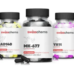 Buy Swiss Chems research supplement trio for sale online Australia to accelerate your strength gains. Buy RAD140 MK-677 and YK11 capsules for sale online Australia to improve muscle recovery research. Buy this Swiss Chems supplement set for sale online Australia for advanced scientific potency results.