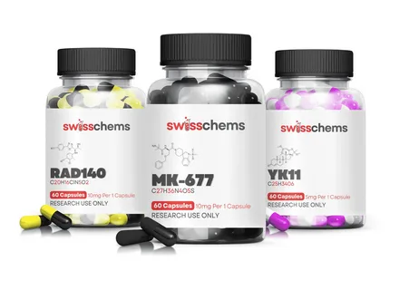 Buy Swiss Chems research supplement trio for sale online Australia to accelerate your strength gains. Buy RAD140 MK-677 and YK11 capsules for sale online Australia to improve muscle recovery research. Buy this Swiss Chems supplement set for sale online Australia for advanced scientific potency results.
