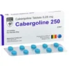 Buy Cabergoline 250 mcg tablets for sale online USA to manage high prolactin levels easily. Buy Cabergoline 250 mcg tablets for sale online USA in convenient blister packs for daily use. Buy Cabergoline 250 mcg tablets for sale online USA with secure boxed packaging for safe delivery.