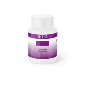 Buy M1T 10 white supplement bottle with purple label for sale online Australia to build lean muscle mass. Buy M1T 10 purple and white supplement bottle front view for sale online Australia for faster strength gains. Buy M1T 10 fitness supplement bottle with purple label flatlay for sale online Australia to enhance workout recovery.