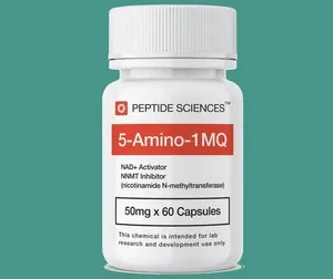 Buy Peptide Sciences 5-Amino-1MQ 50mg capsules for sale online Australia to boost metabolism. Buy white bottle 5-Amino-1MQ capsules for sale online Australia to support weight loss. Buy 5-Amino-1MQ 60 capsules for sale online Australia to improve daily energy levels.