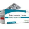 Buy Iverheal 12mg tablets for sale online USA featuring a convenient blister pack. Buy white and blue Iverheal 12mg for sale online USA showing packaging details. Buy Ivermectin 12mg tablets for sale online USA displayed with the box.
