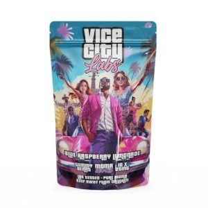 250MG MDMA Gummy Bears – Blue Raspberry Lemonade For Sale In Australia Online
